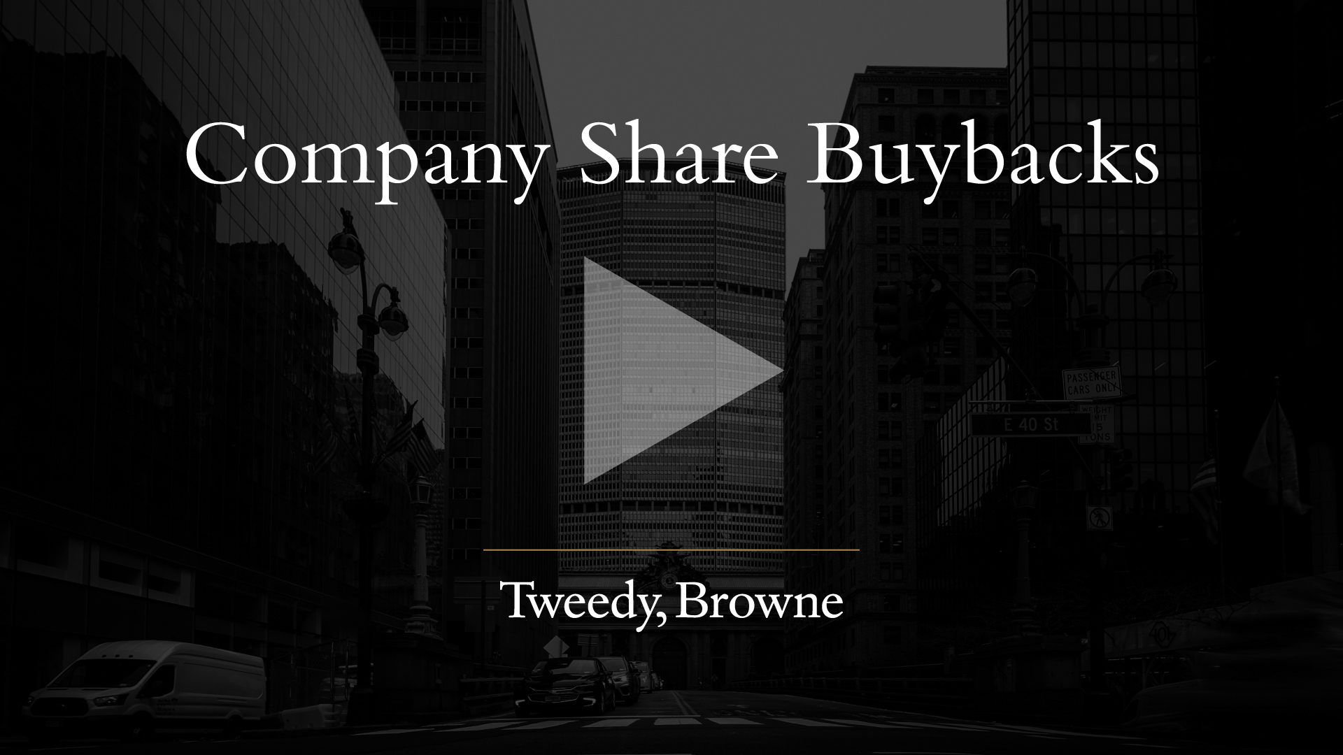 Company Share Buybacks (EN)