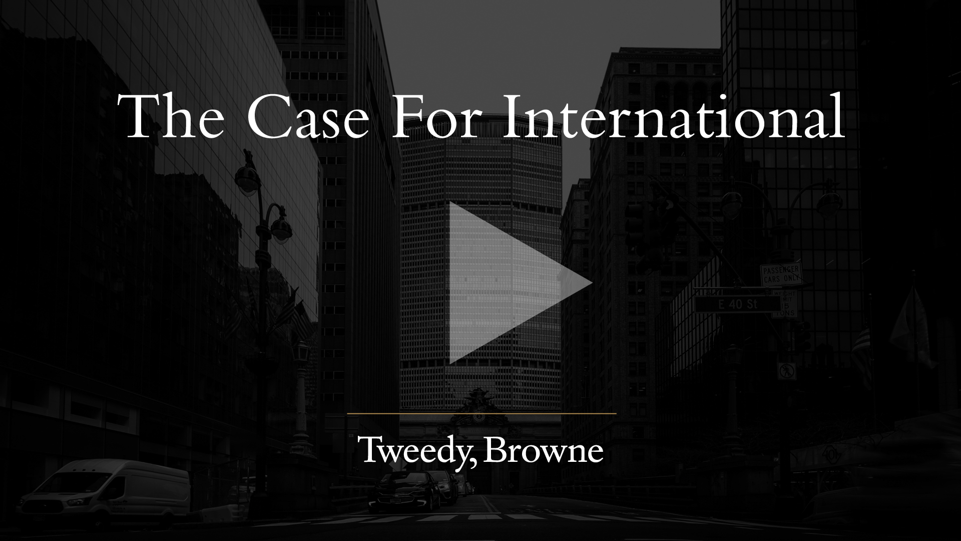 The Case for International (EN)